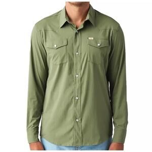 Seager Mens XL El Ranchero Pearl Snap Long Sleeve Water Resistant Shirt NEW!